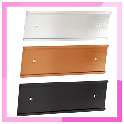 Aluminum Wall Plate Holder (2"x8")
